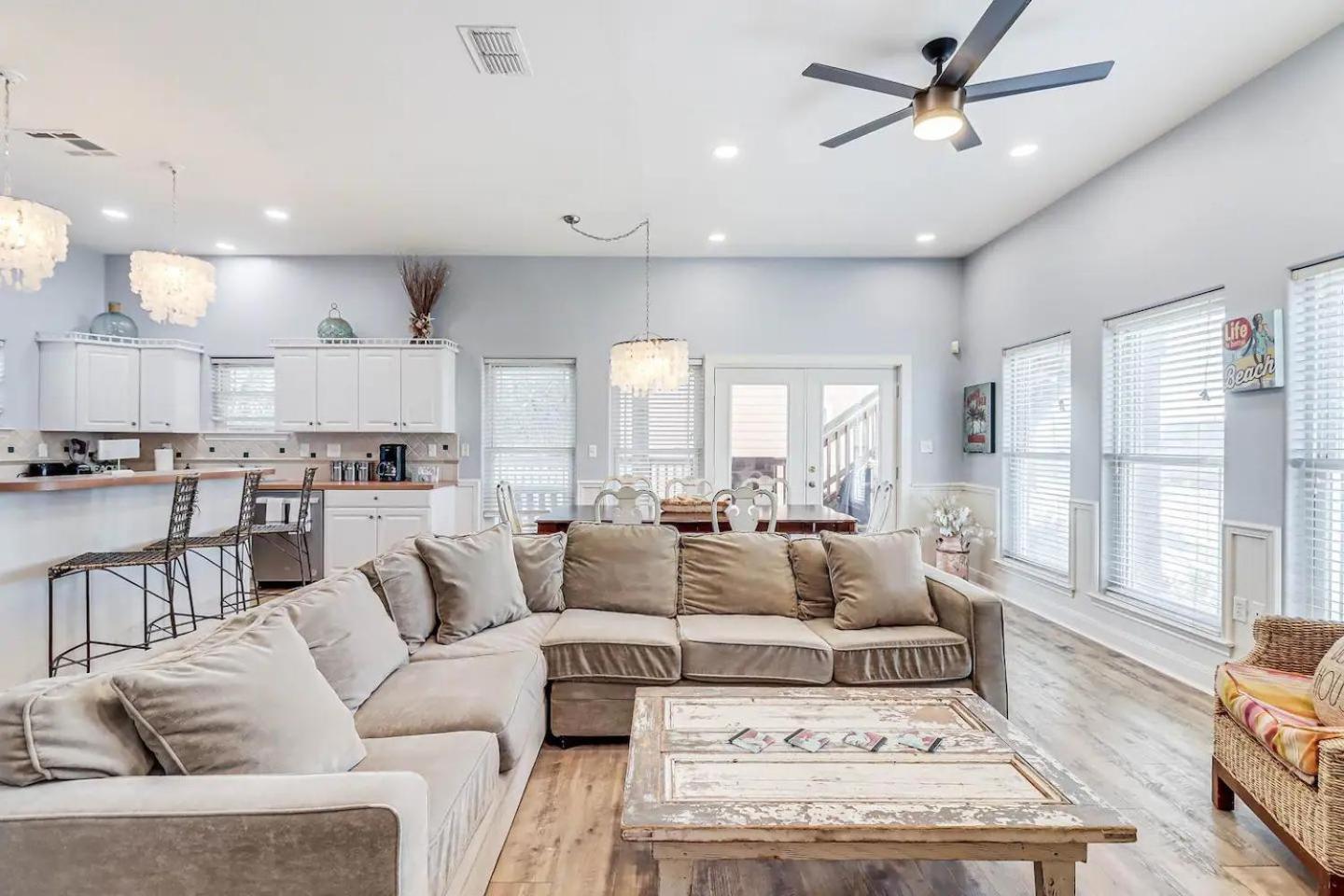 6Bdrm Beach Home - Oceanviews - Recently Renovated - Shared Pool & Hottub Порт Арансас Екстериор снимка